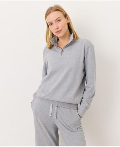 Женские свитшоты Pact Women's CloudKnit Half Zip