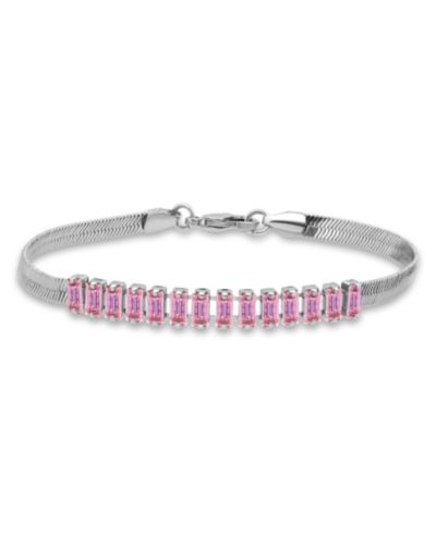 Silver/Pink