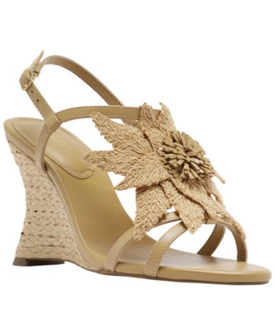 Arezzo Женские босоножки на танкетке Cali Floral Wedge