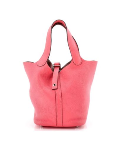 Сумка Pre-Owned HERMÉS PM Picotin Lock Bag Clemence