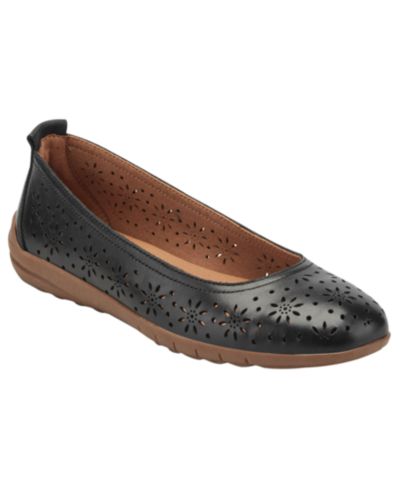 Easy Spirit Women's Araceli eFlex Slip-On Ballet Flats