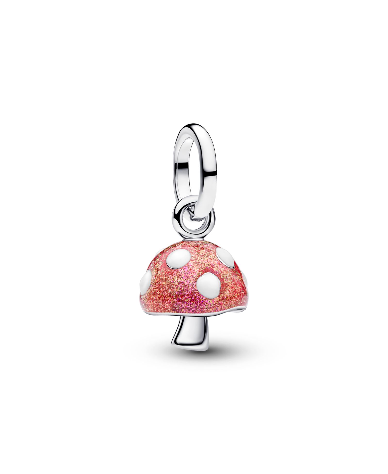 Pandora Glow-in-the-dark Mushroom Dangle Charm