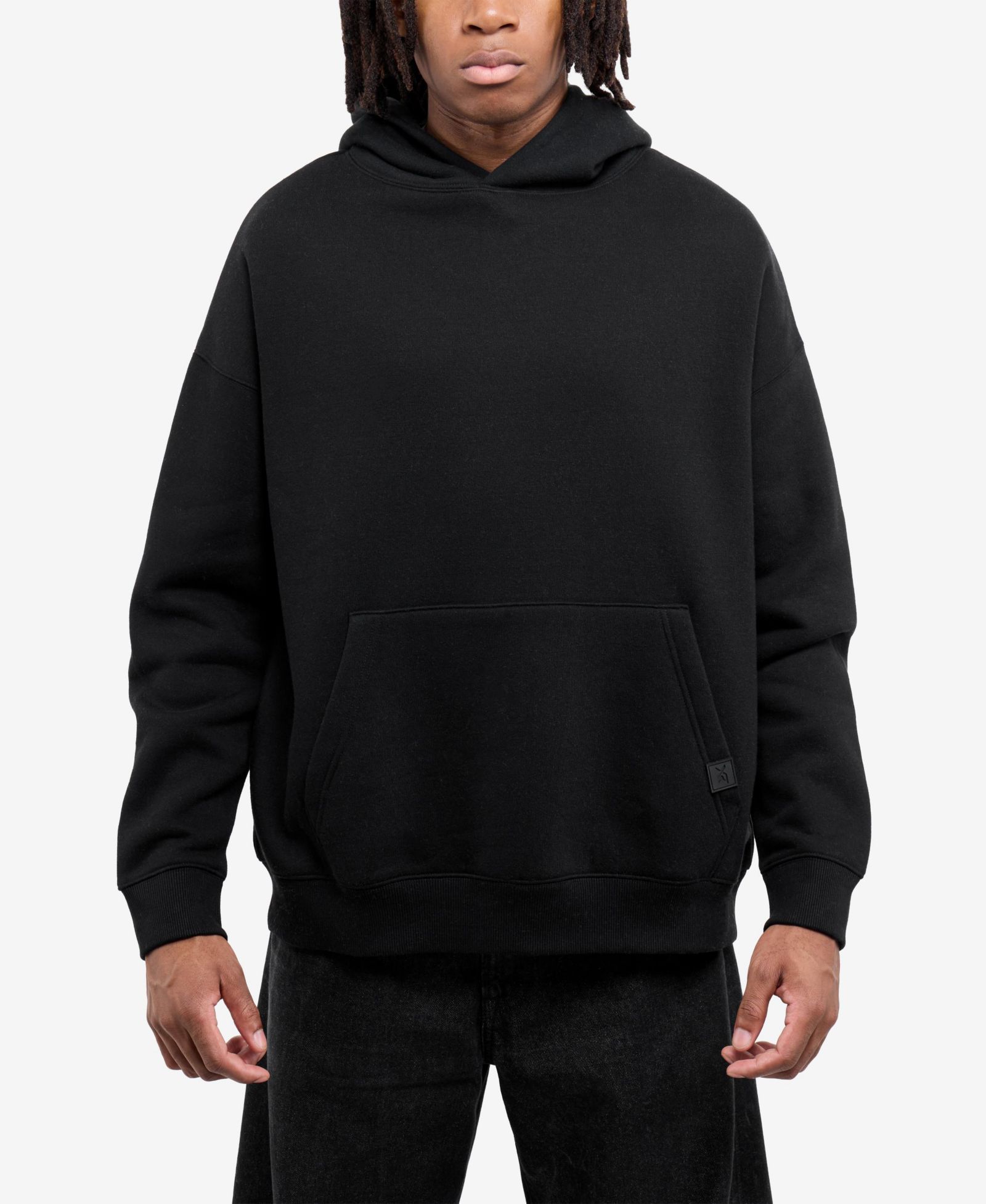 X RAY Men's XRAY Oversized Drop-Shoulder Long-Sleeve Pullover Hoodie