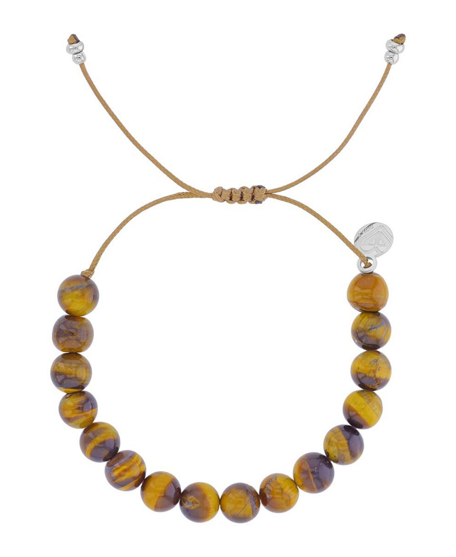 ROXY Waterproof Tiger Eye Adujustable Bracelet