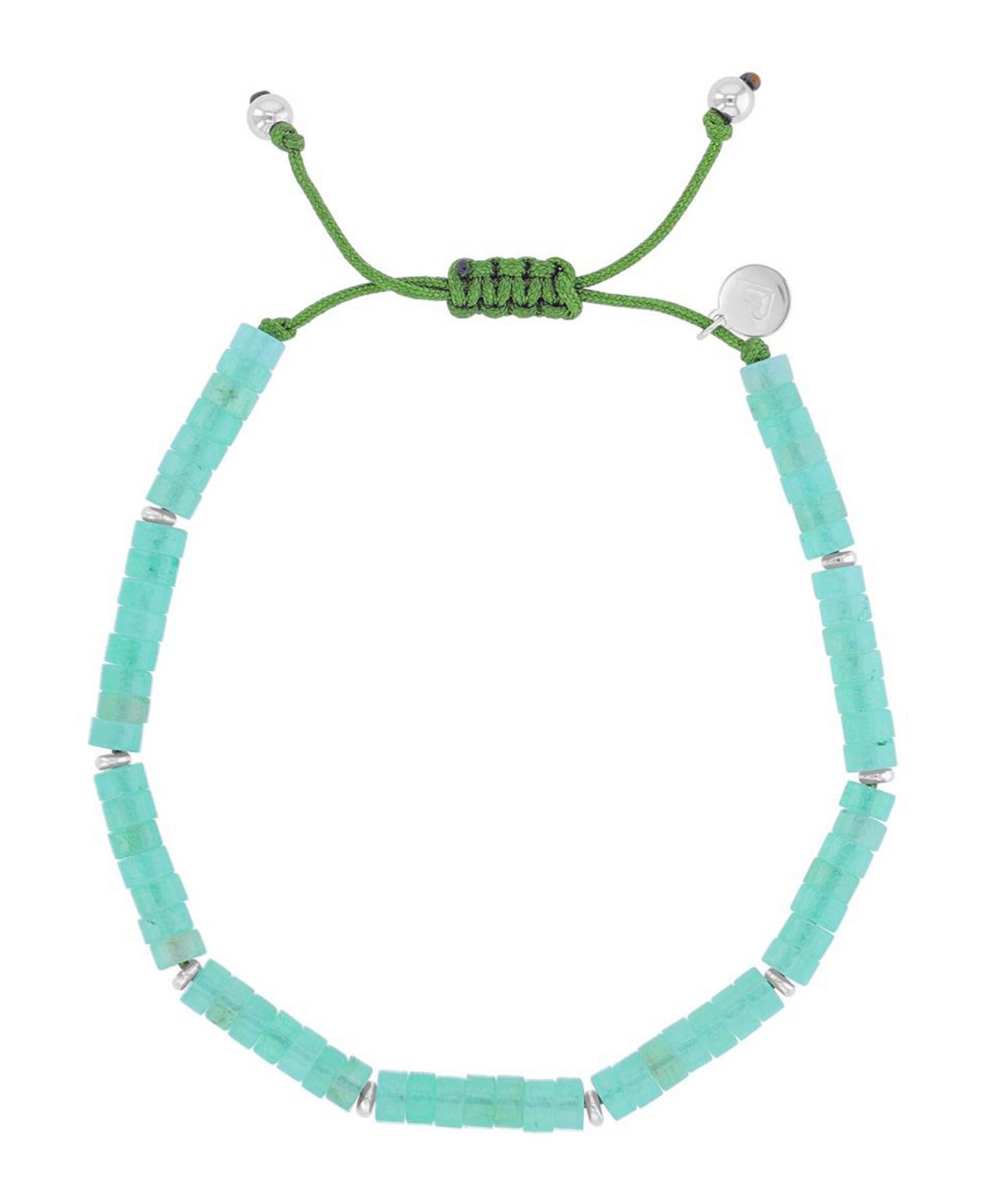 Регулируемый браслет Roxy Platinum Green Aventurine водонепроницаемый