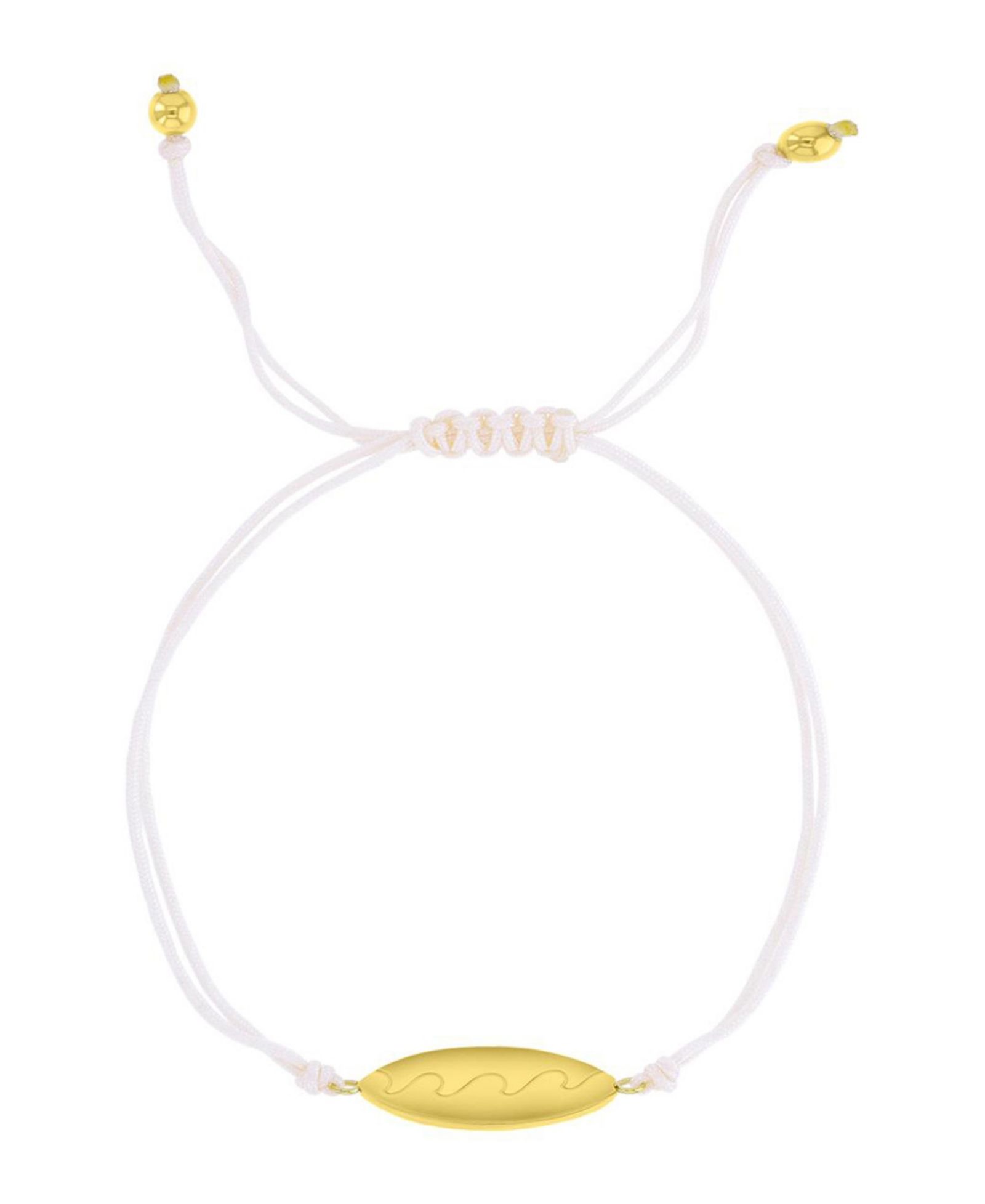 Браслет ROXY Waterproof Yellow Surfboard Beads Adjustable