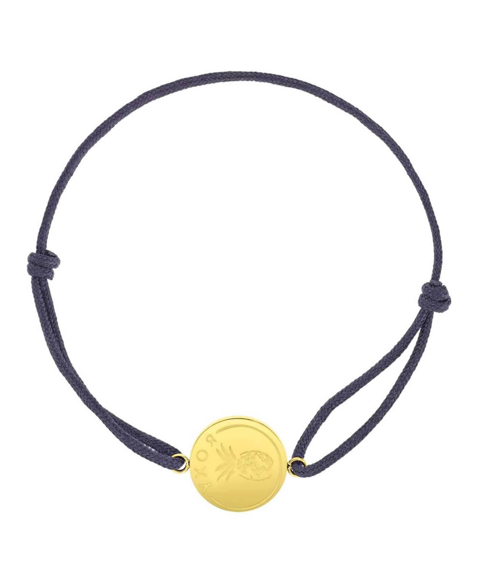 Регулируемый браслет ROXY Waterproof Yellow Heart Pineapple RD Charm