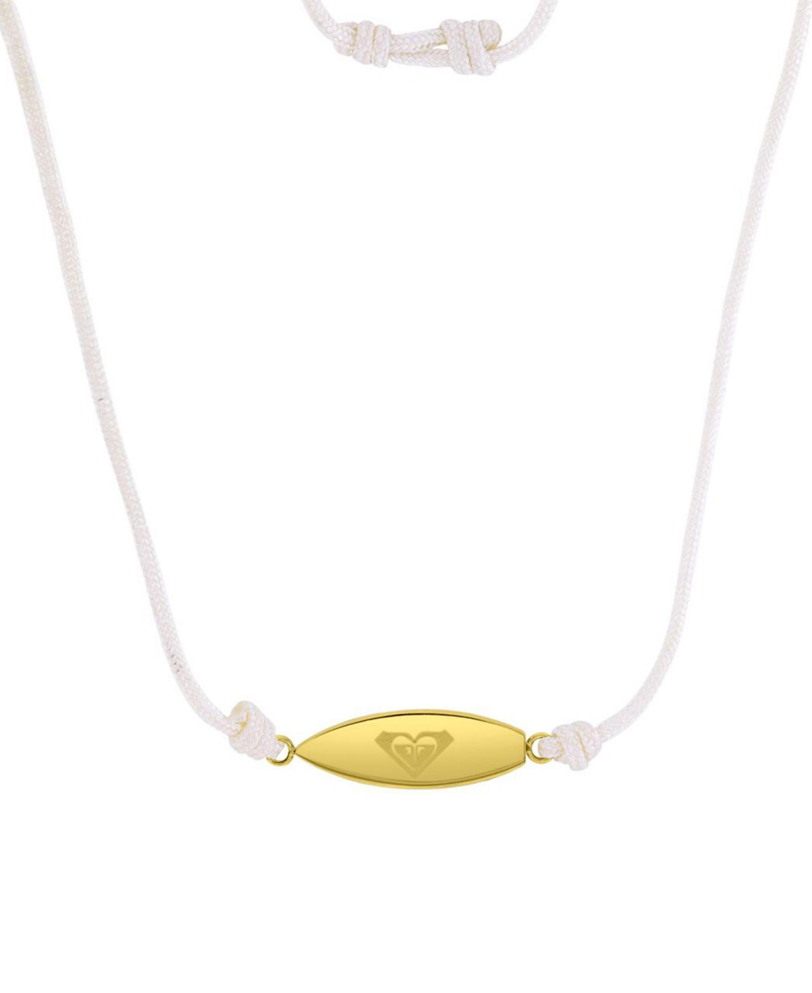ROXY Waterproof Yellow Adjustable Necklace ожерелье Roxy