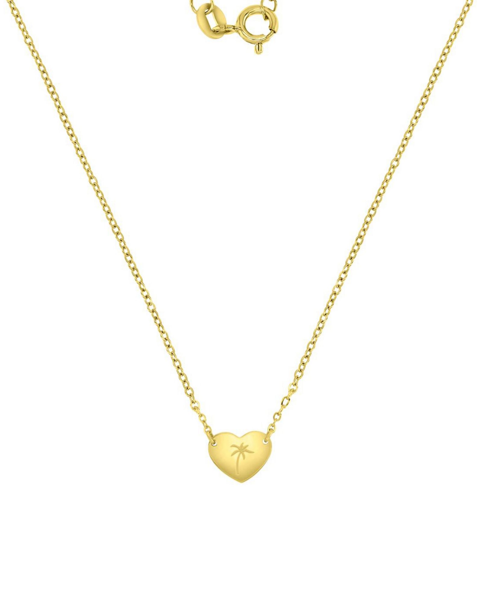 Ожерелье ROXY Waterproof Yellow Heart Palm Tree 16+1+1''