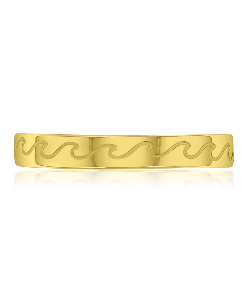 Кольцо на палец ROXY Waterproof Yellow Wave