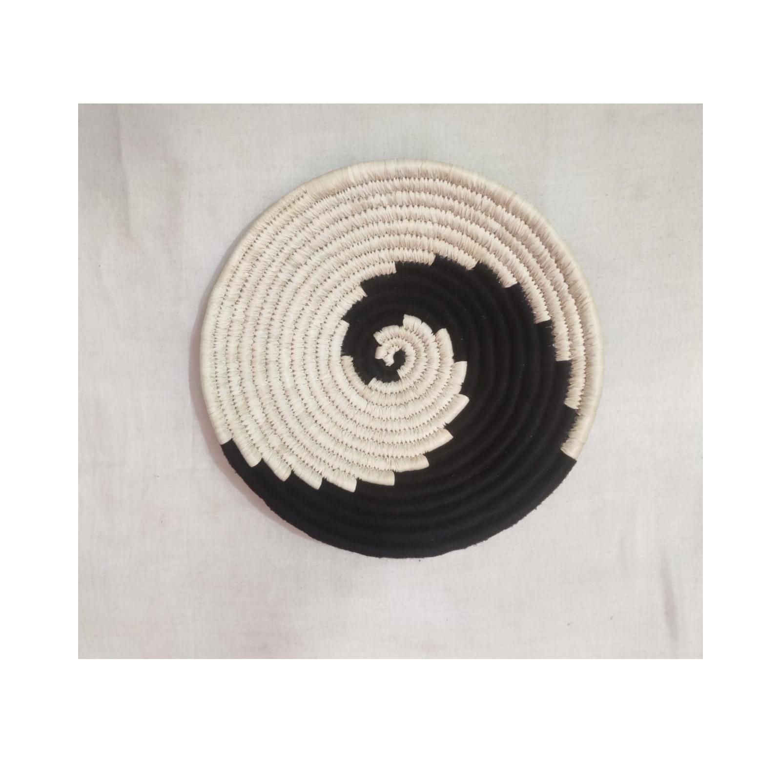 Wicker Village Sabai Grass Wall Basket Decor Boho Hanging Wall Art