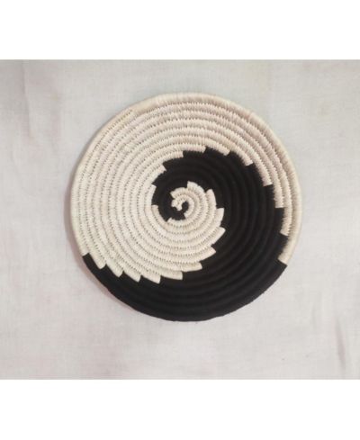 Wicker Village Sabai Grass Wall Basket Decor Boho Hanging Wall Art