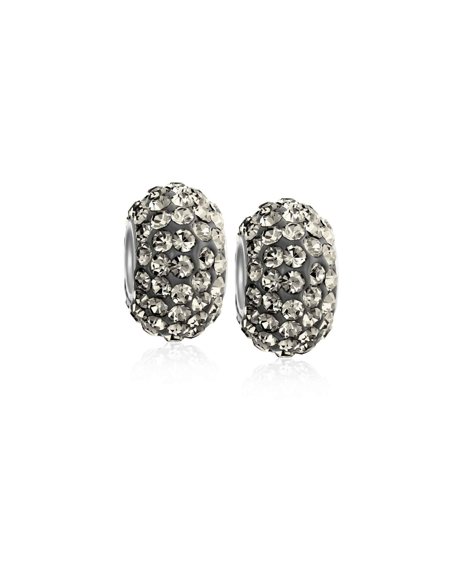 Набор из 4 предметов Bling Jewelry с кристаллами и подвесками из стерлингового серебра