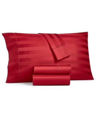 Комплект постельного белья Charter Club 1.5" Stripe 550 Thread Count 100% Cotton, Full