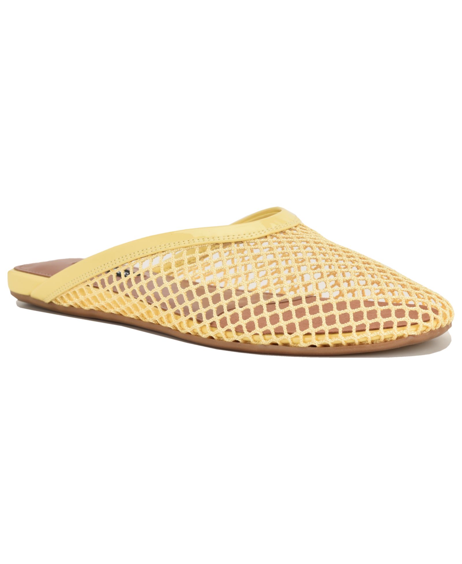 Nine West Women's Daniela Mesh Round Toe Slip-On Mules