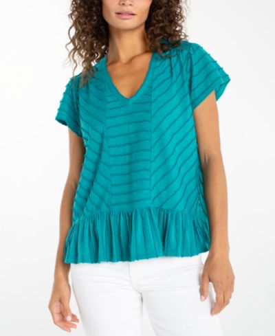 Liverpool Los Angeles Women's V-Neck Top