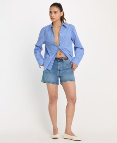 Good American Women's Mid-Rise Good Everyday Shorts