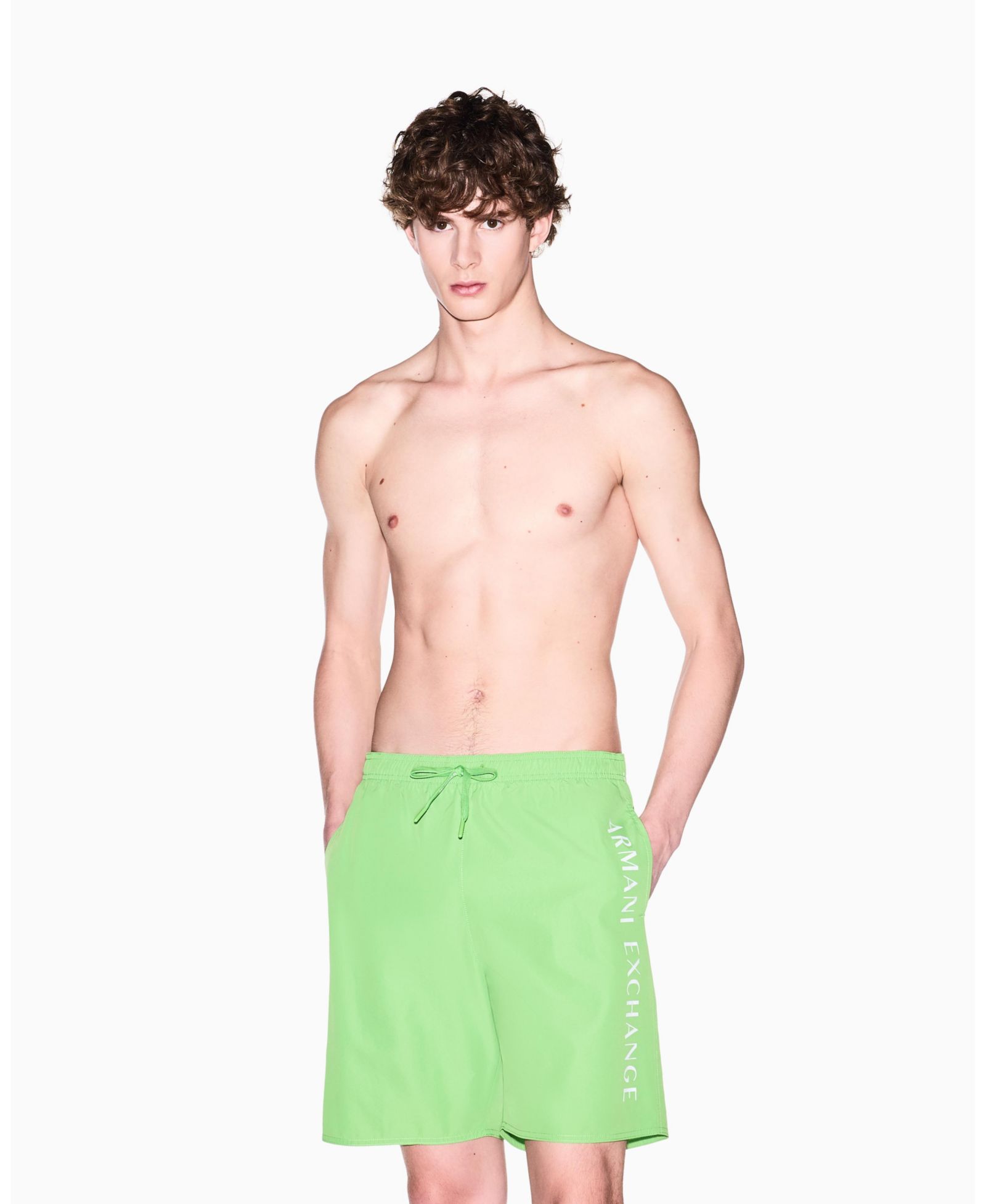 Плавки A|X Armani Exchange Men's Logo Swim Trunk