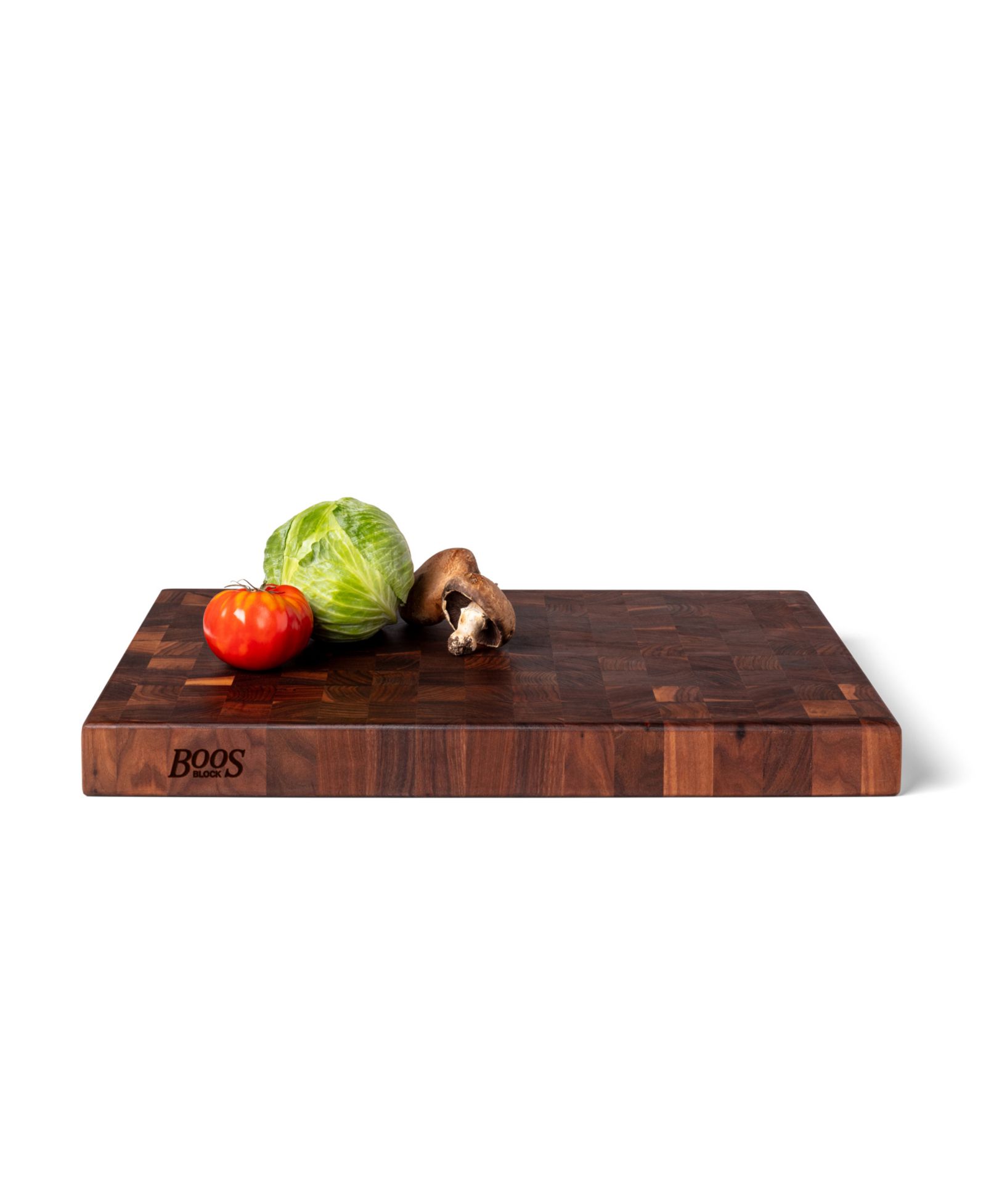John Boos CCB Series Rectangular Wooden Walnut Cutting Board, 24" x 18"