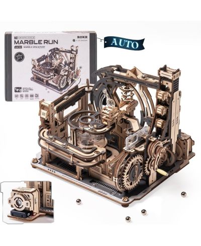3D Пазл ROBOTIME Marble Spaceport Wooden Building Toy
