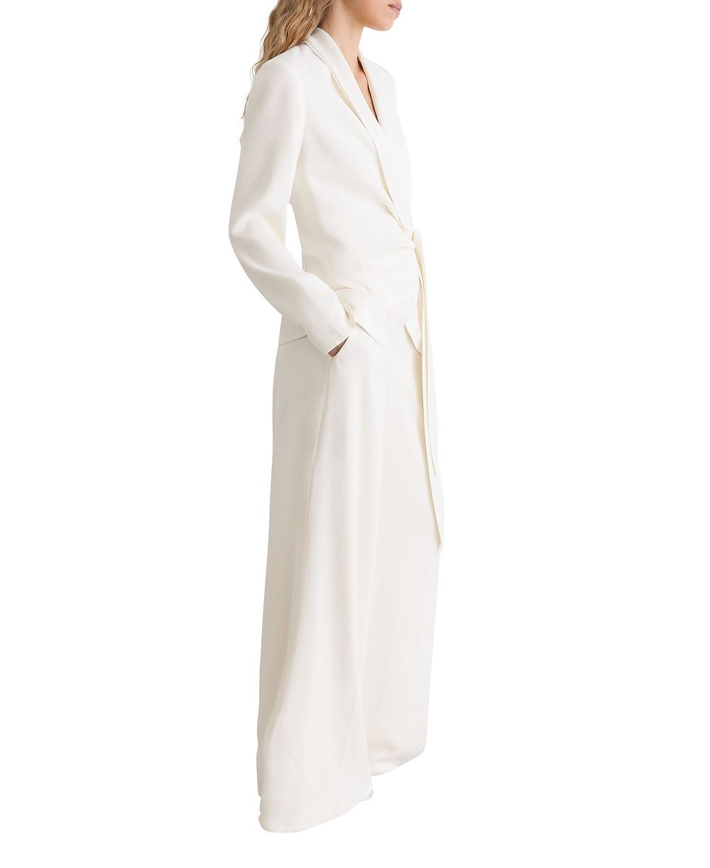 REISS Женский блейзер Clover Wrap-Style Shawl-Lapel