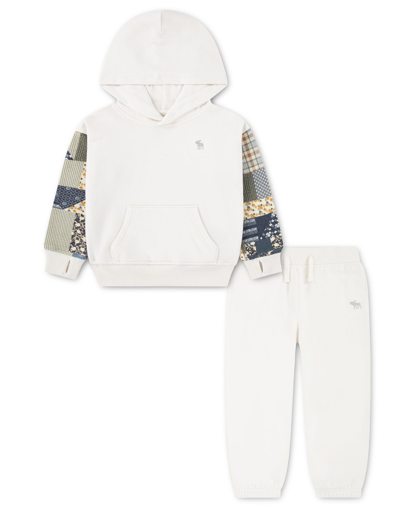 Детский комплект из худи и брюк abercrombie kids для мальчиков, 2 части