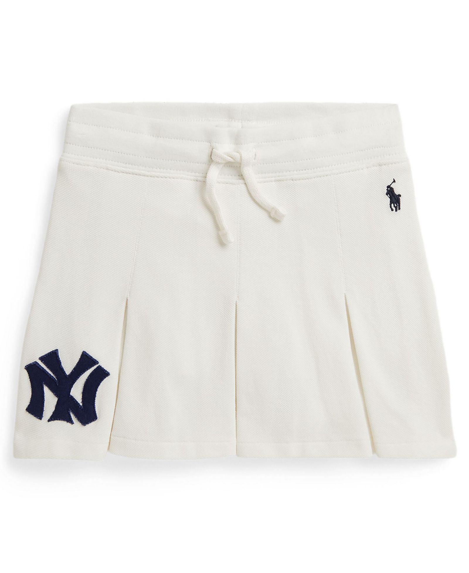 Polo Ralph Lauren Girls' 2-6X Yankees Mesh Pull-On Skort