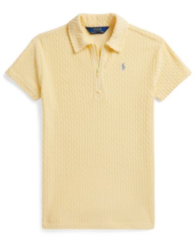 Детская поло футболка Polo Ralph Lauren 2-6X Cable Terry Quarter-Zip