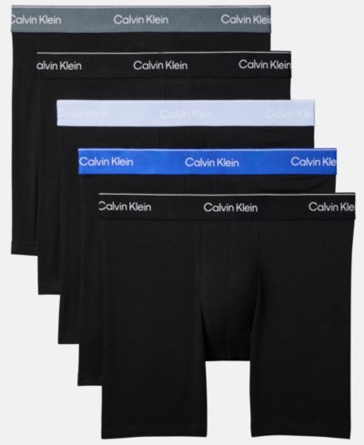 Calvin Klein Men's Infinity Bond Boxer Briefs Underwear, 5-Pack