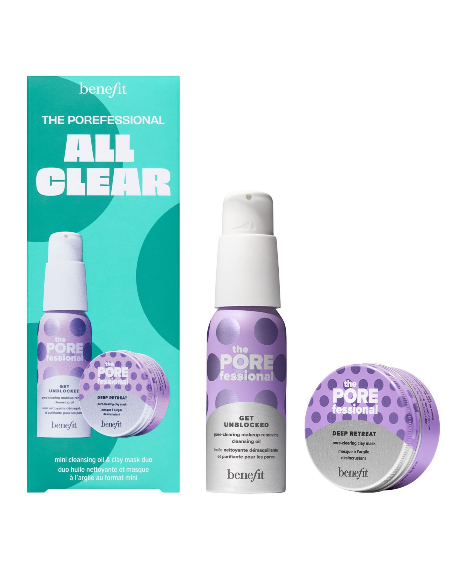 Набор для ухода за порами Benefit Cosmetics POREfessional Unplug, 2-Piece