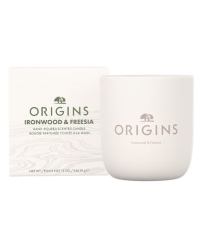 Origins Limited Edition Ironwood and Freesia Hand-Poured Scented Candle, 10 oz.