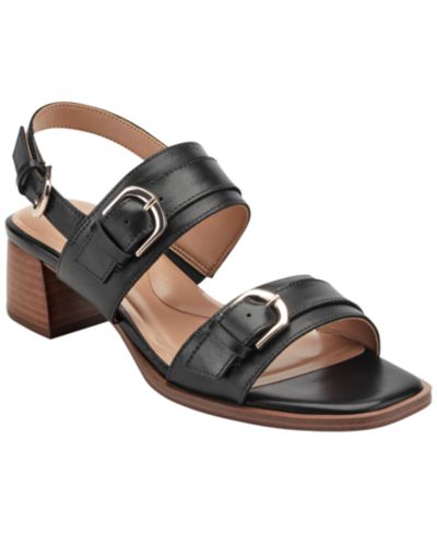 Easy Spirit Women's Hadiya eFlex Tailored Block Heel Dress Sandals