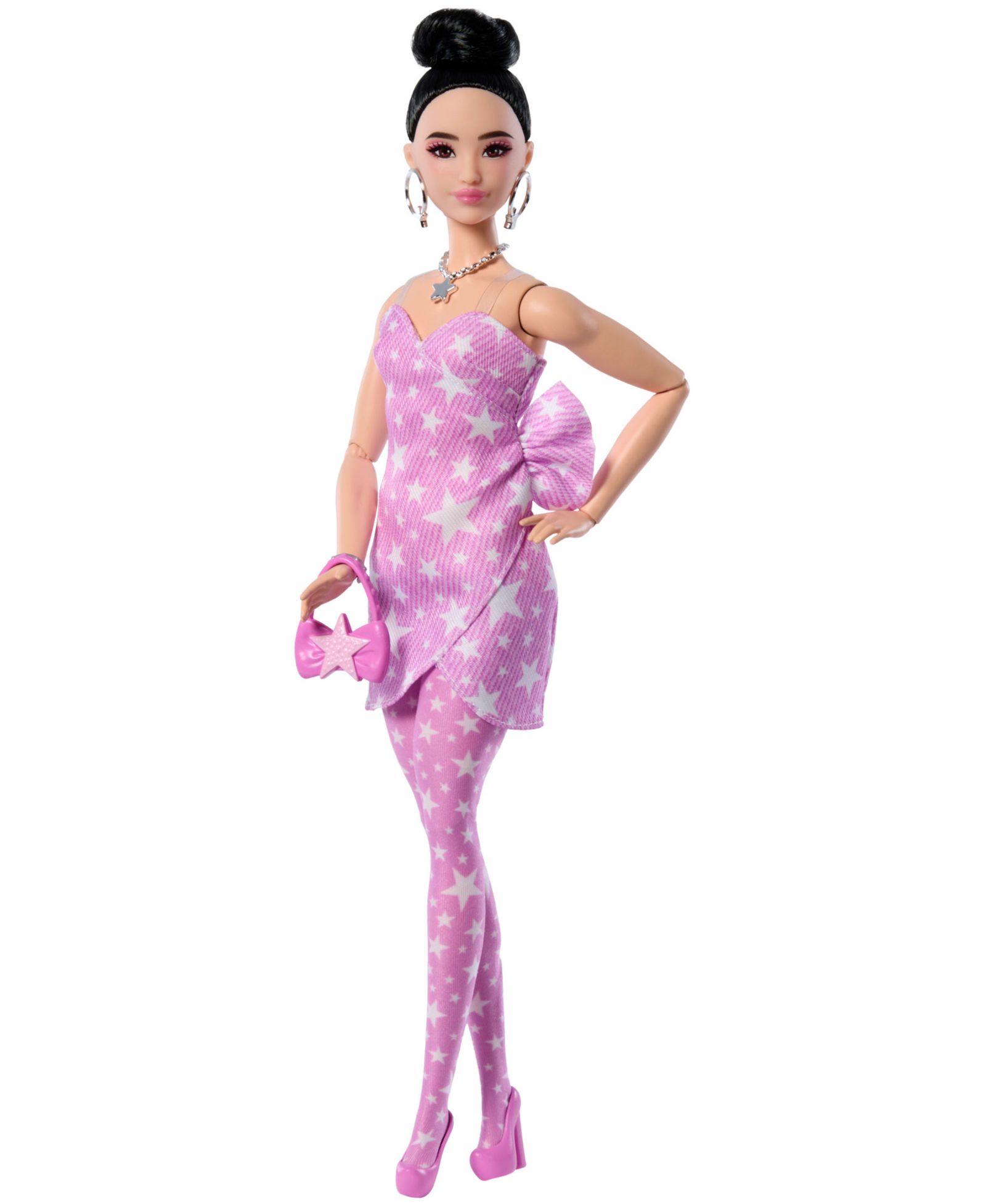 Кукла Barbie Deluxe Style 11" с принтом звезд, возраст 4+