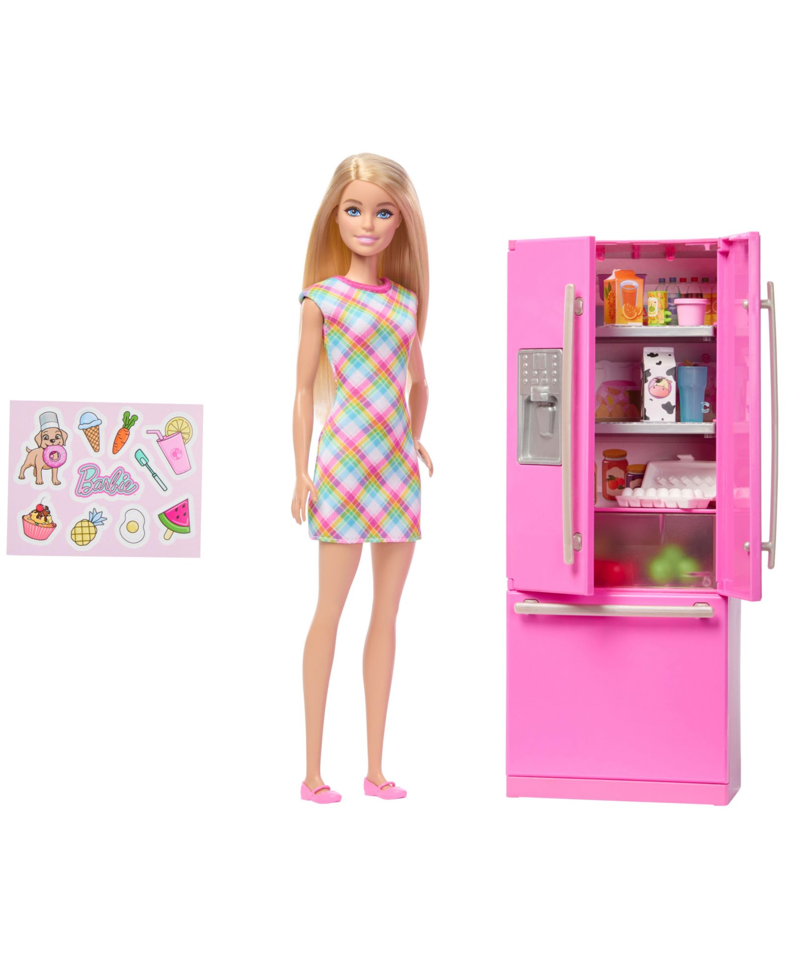 Barbie набор куклы Барби и кухонных аксессуаров