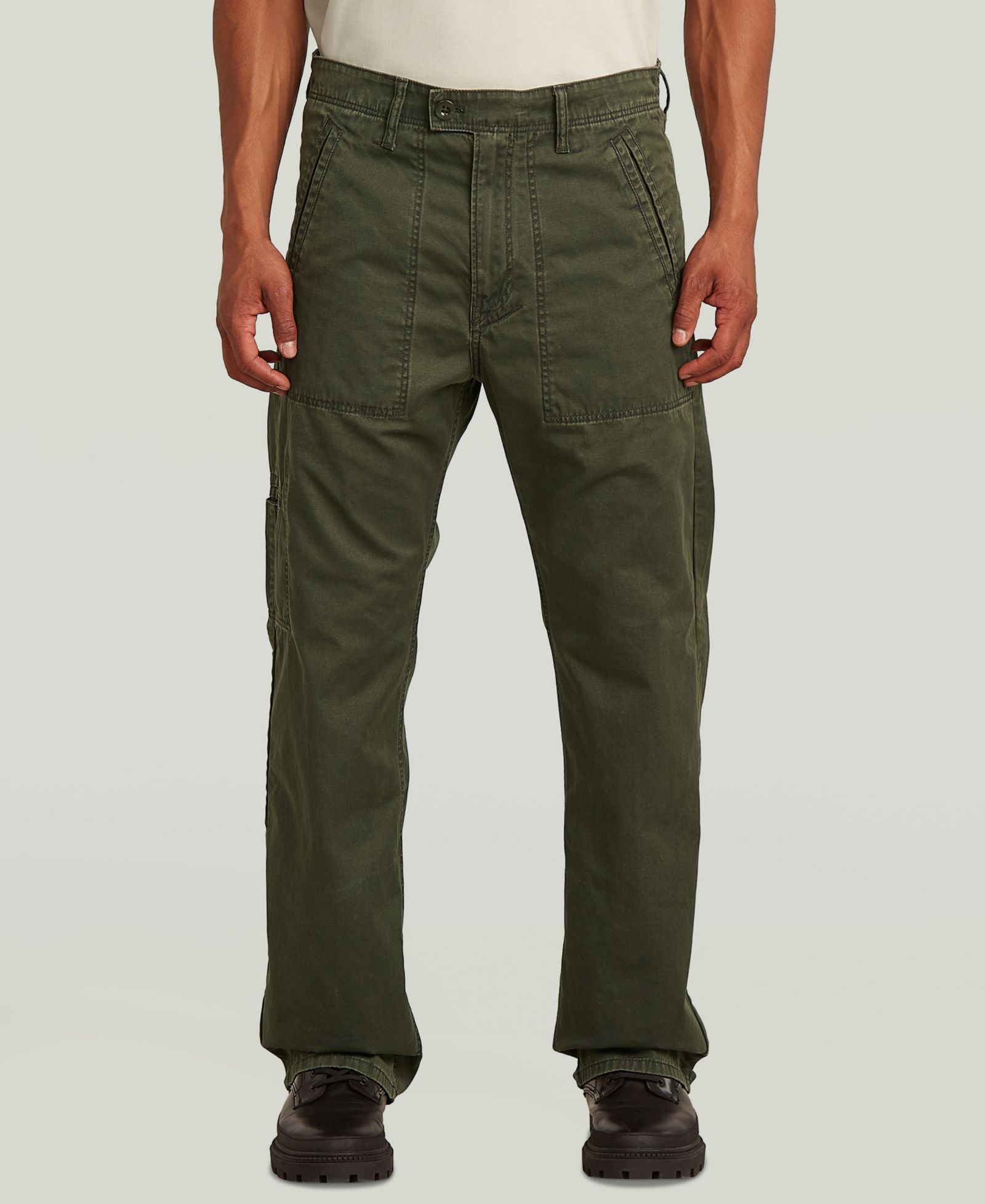 G-Star Raw Men's Reversible Relaxed Straight Chino Pants