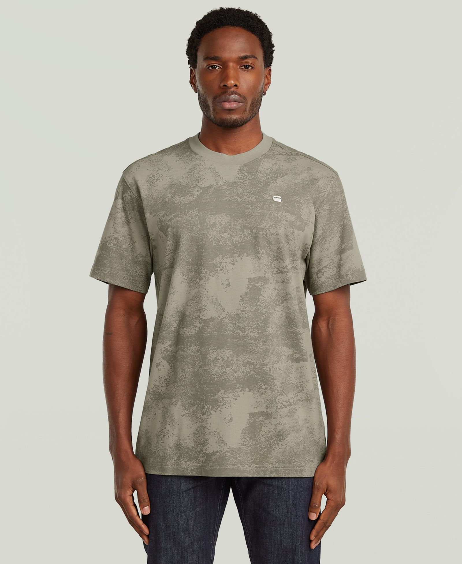 G-Star Raw Men's All-Over Print Short-Sleeve T-Shirt