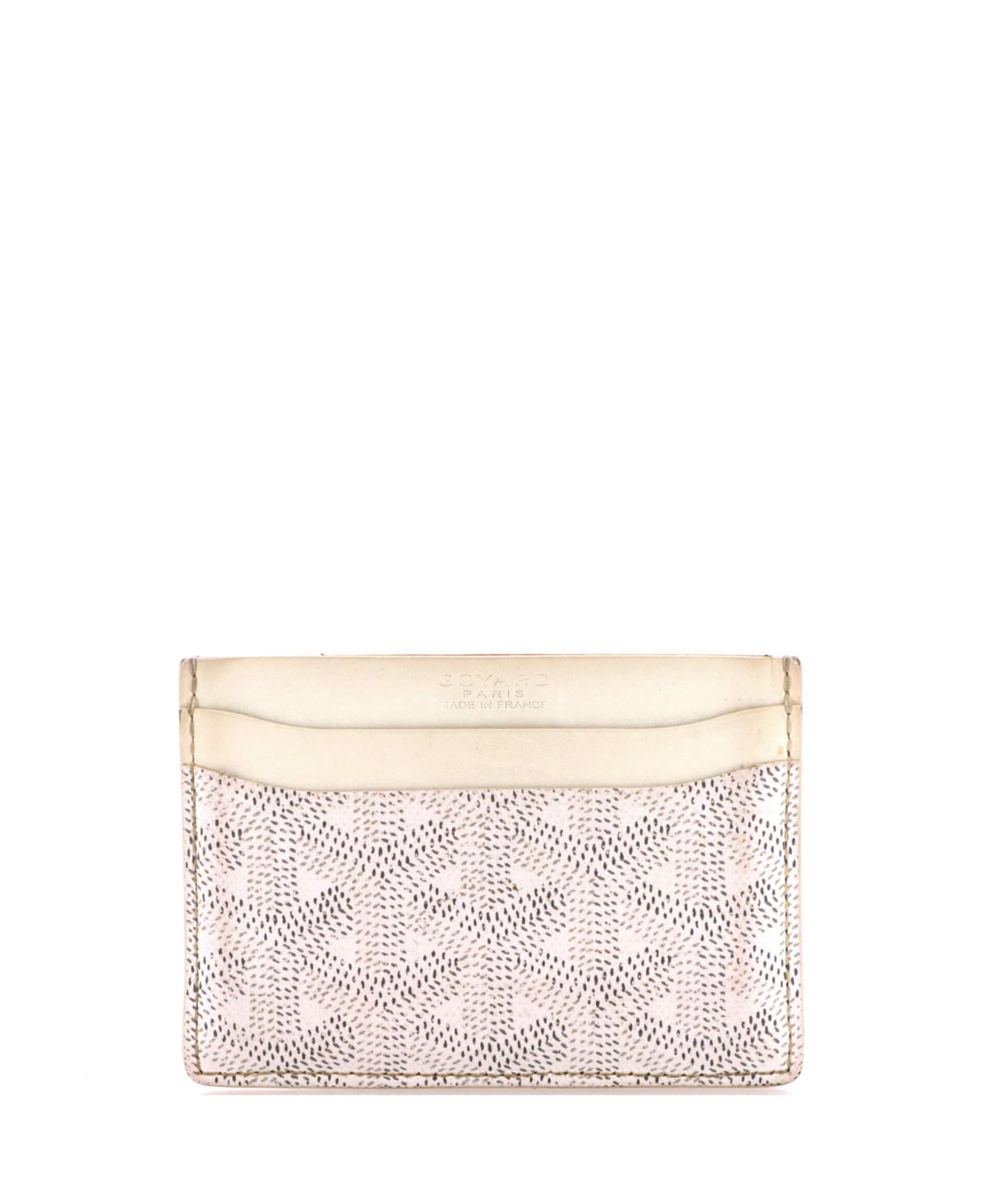Pre-Owned Goyard Saint Sulpice Card Holder Coated Canvas