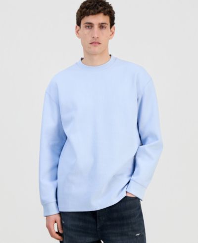 Мужская футболка Hugo by Hugo Boss Waffled Jersey Long-Sleeve