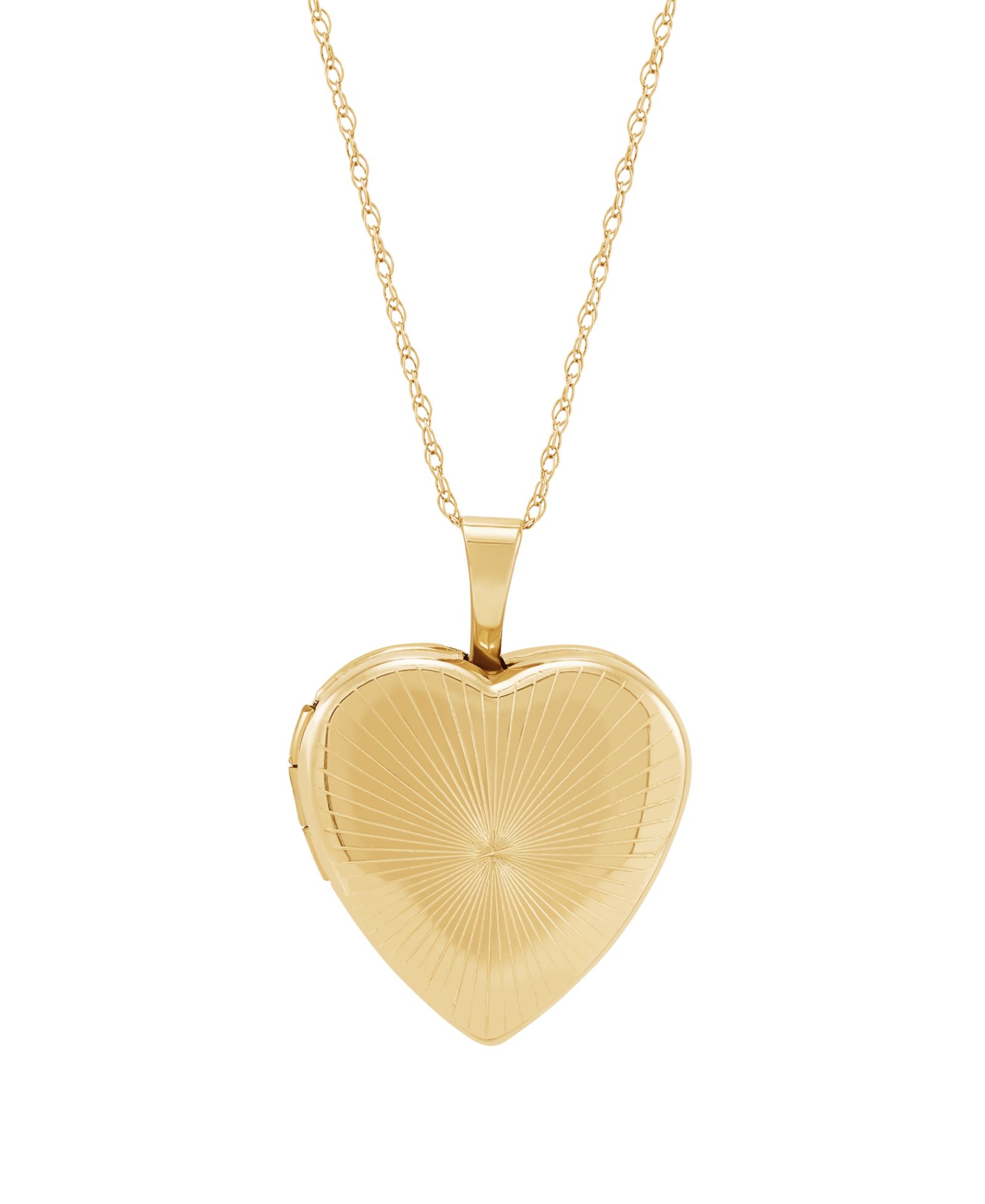Подвеска Heart в 14k желтом золоте