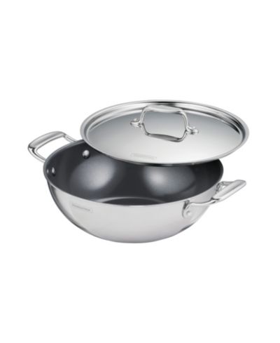 Кадхи Tramontina Utsava Tri-Ply Clad Stainless Steel 3.75-Quart Covered