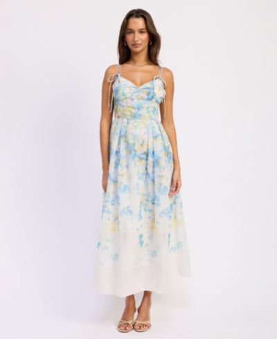 En Saison Women's Vivian Sleeveless Midi Dress