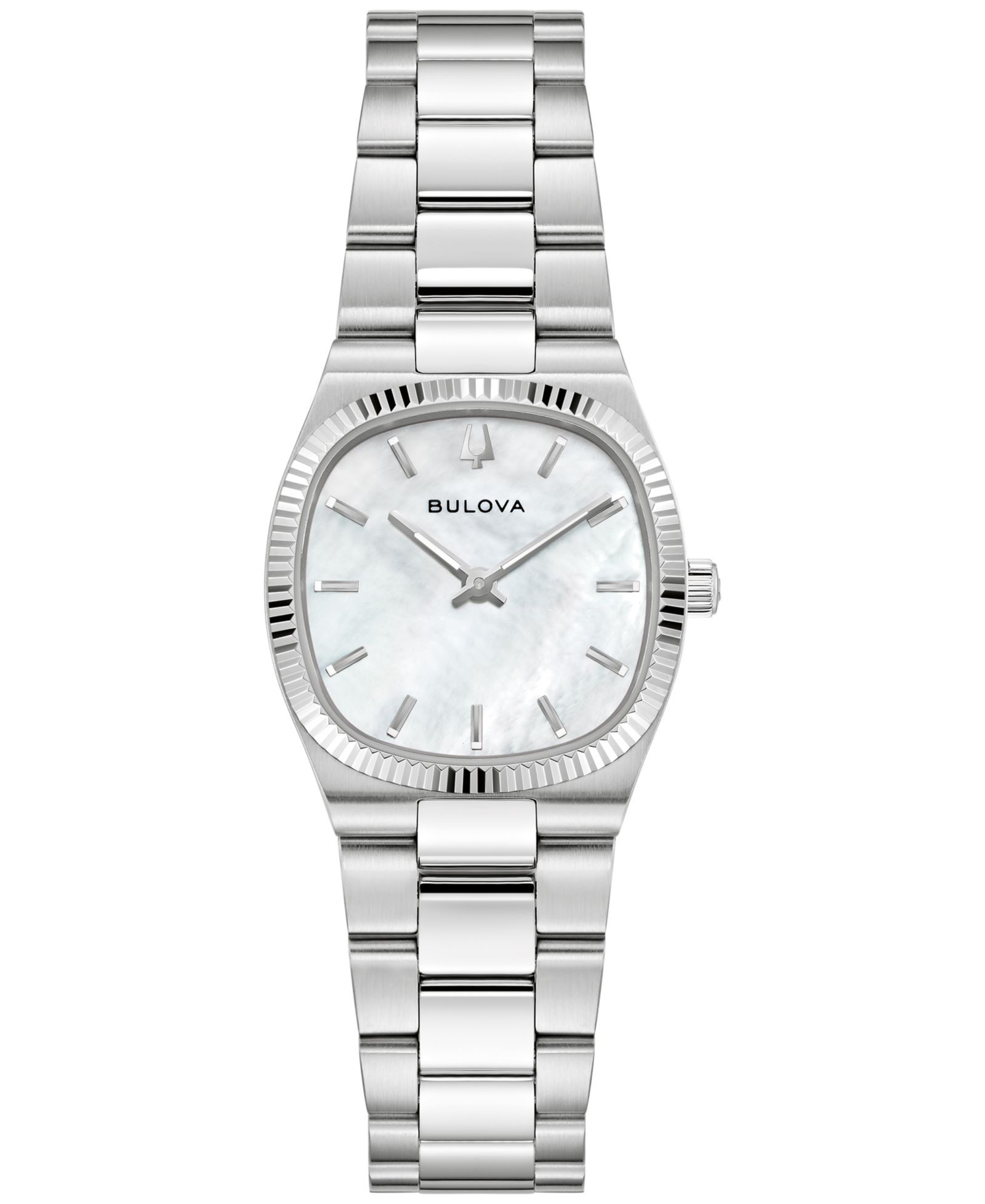 Bulova Женские классические часы Super Seville Silver-Tone, 25mm