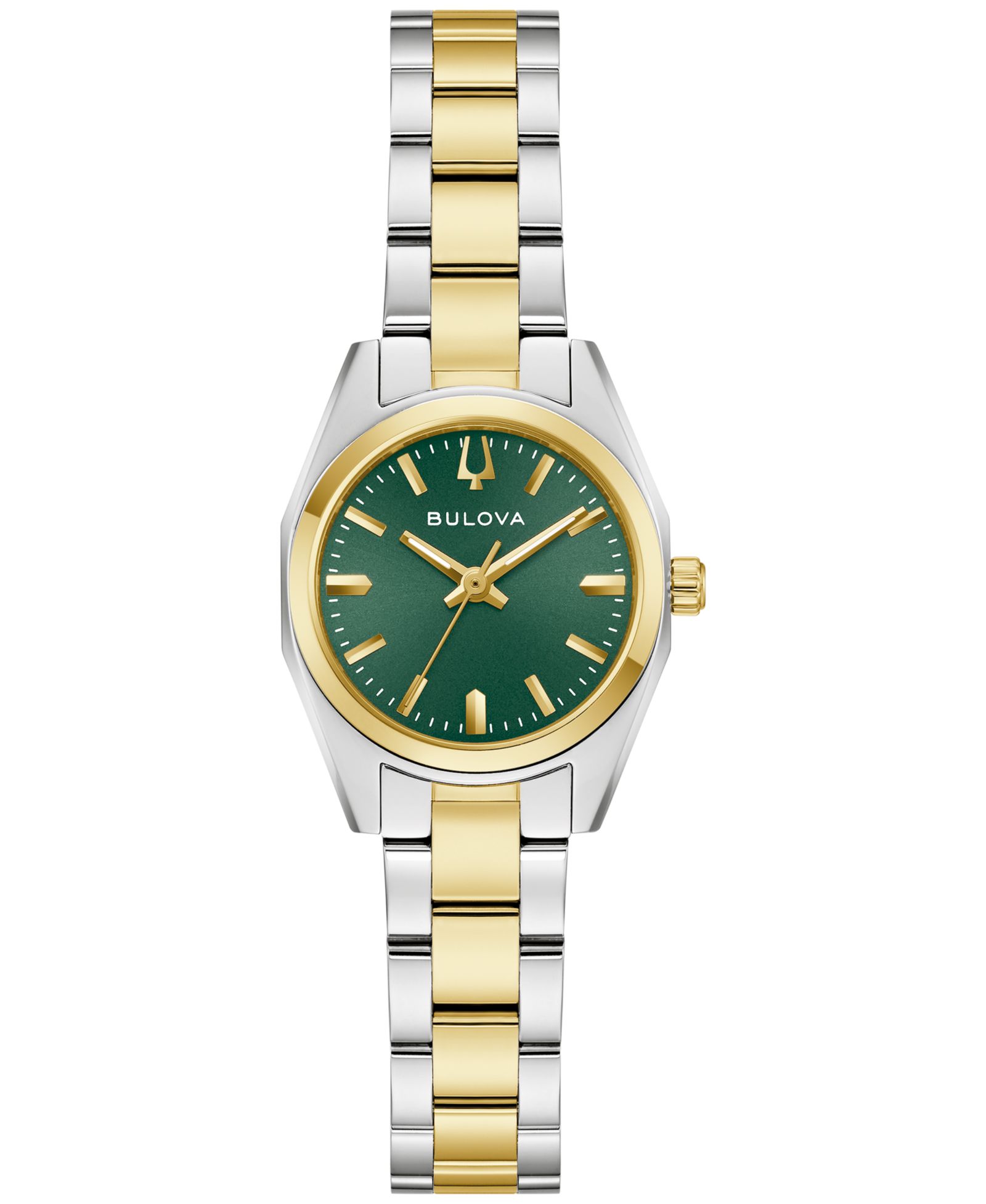 Женские классические часы Bulova Surveyor Two-Tone Stainless Steel Bracelet 22.7mm