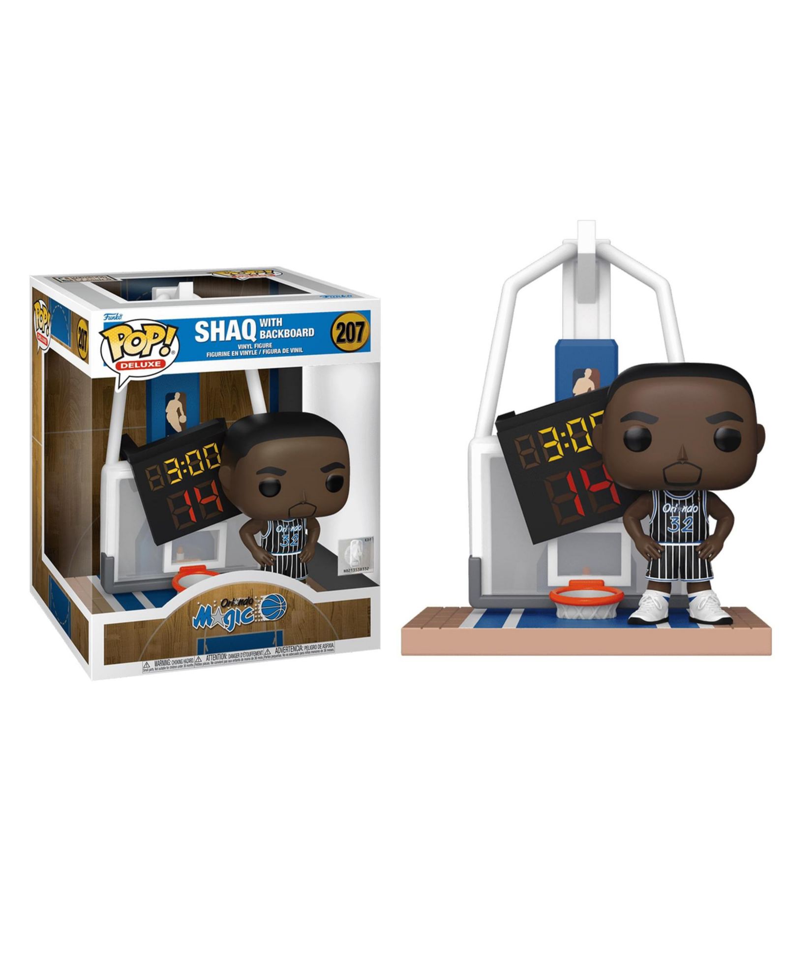 Фигурка Funko Pop! Shaq с щитом Orlando Magic Deluxe, 2 шт., от 3 лет