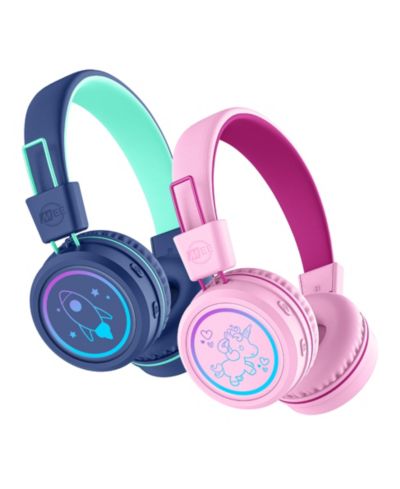 Blue + pink