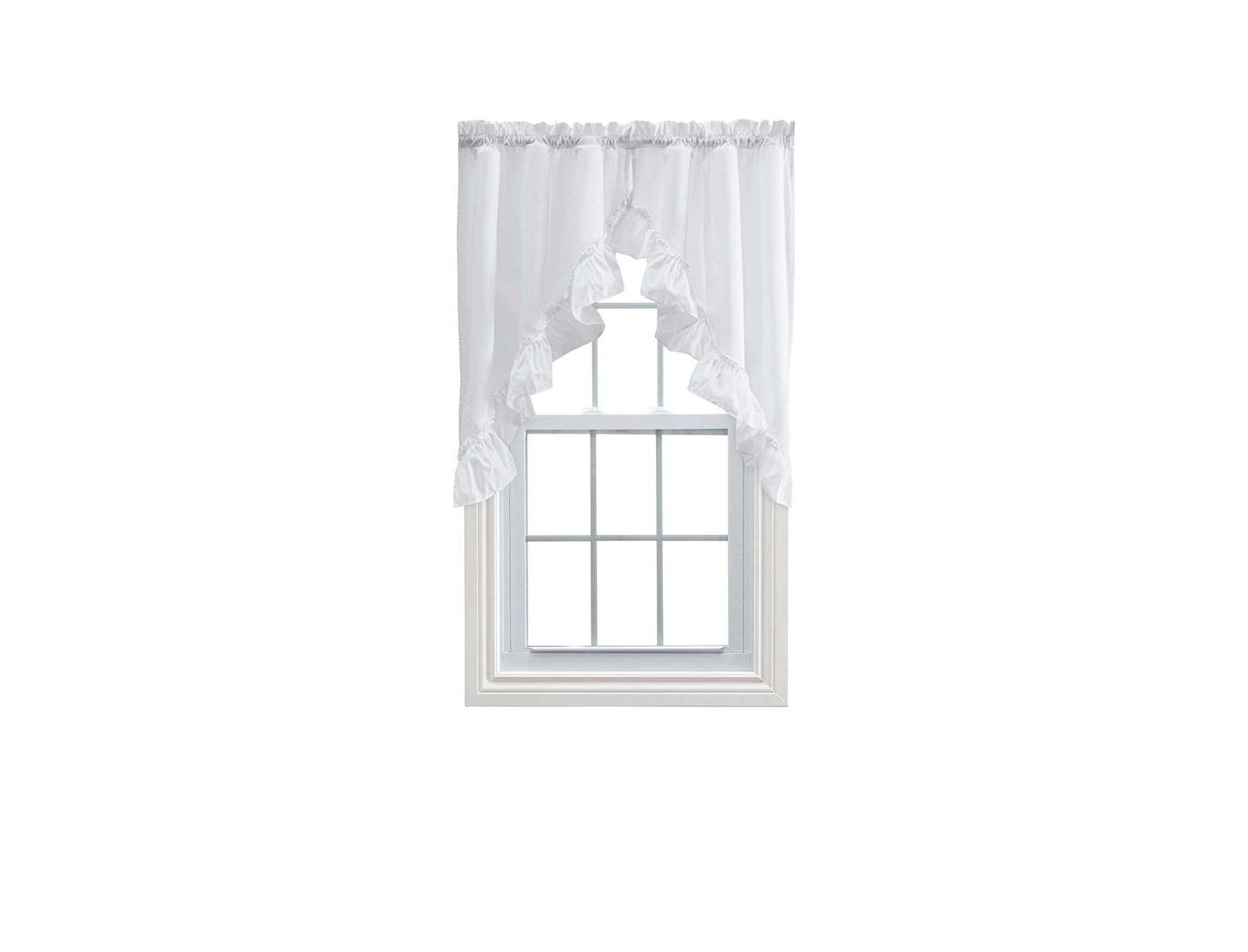 Ellis Curtain Stacey штора с рюшами и карманом для штанги 1.5"