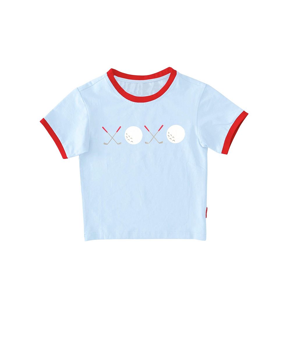 Детская футболка Bits & Bows Little Boys Little/Big XO Golf