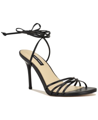 Nine West Женские Opela Strappy Tie-Up High Stiletto Sandals