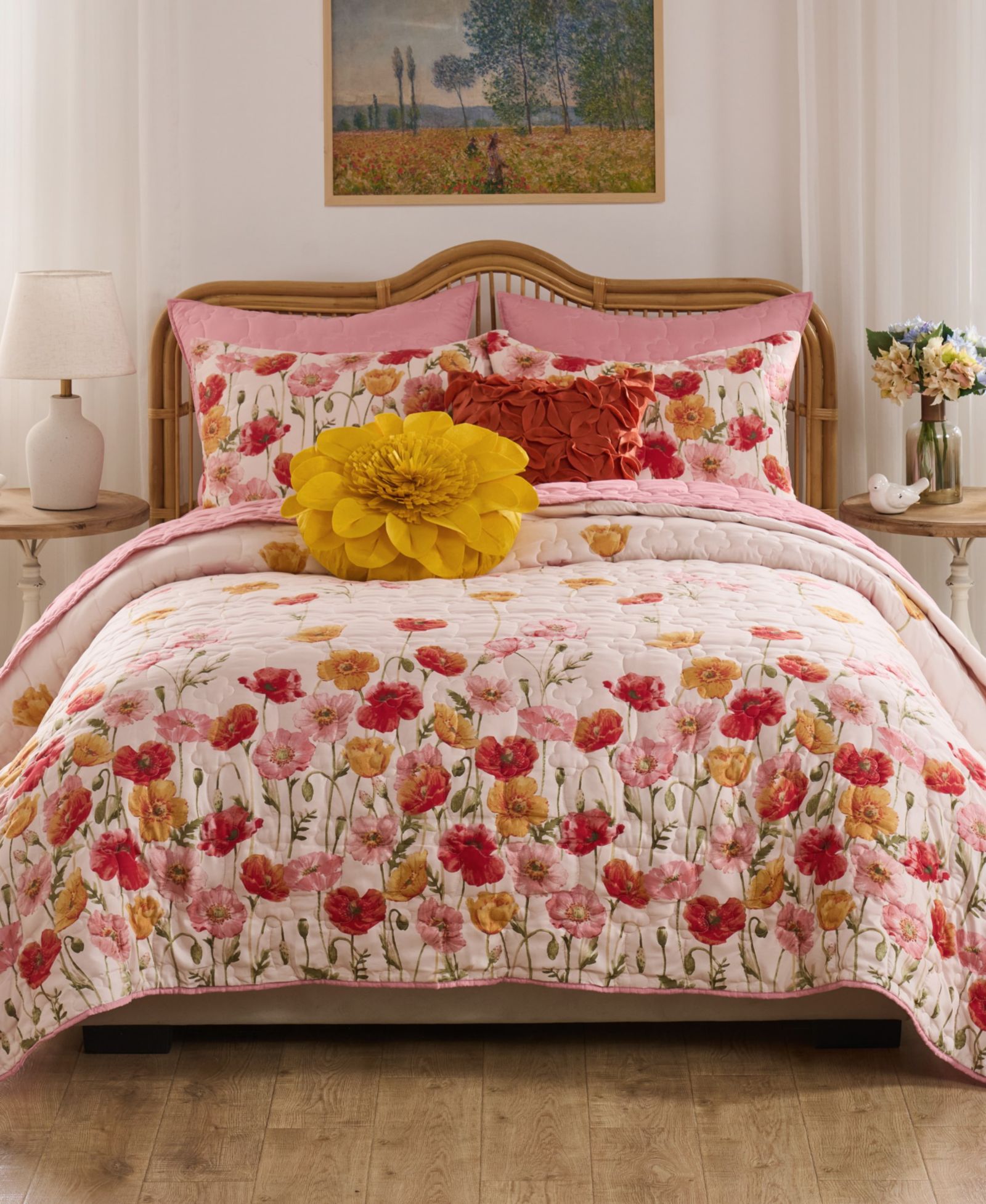 Комплект из 3 предметов Greenland Home Fashions Breeze Modern Floral, Full/Queen