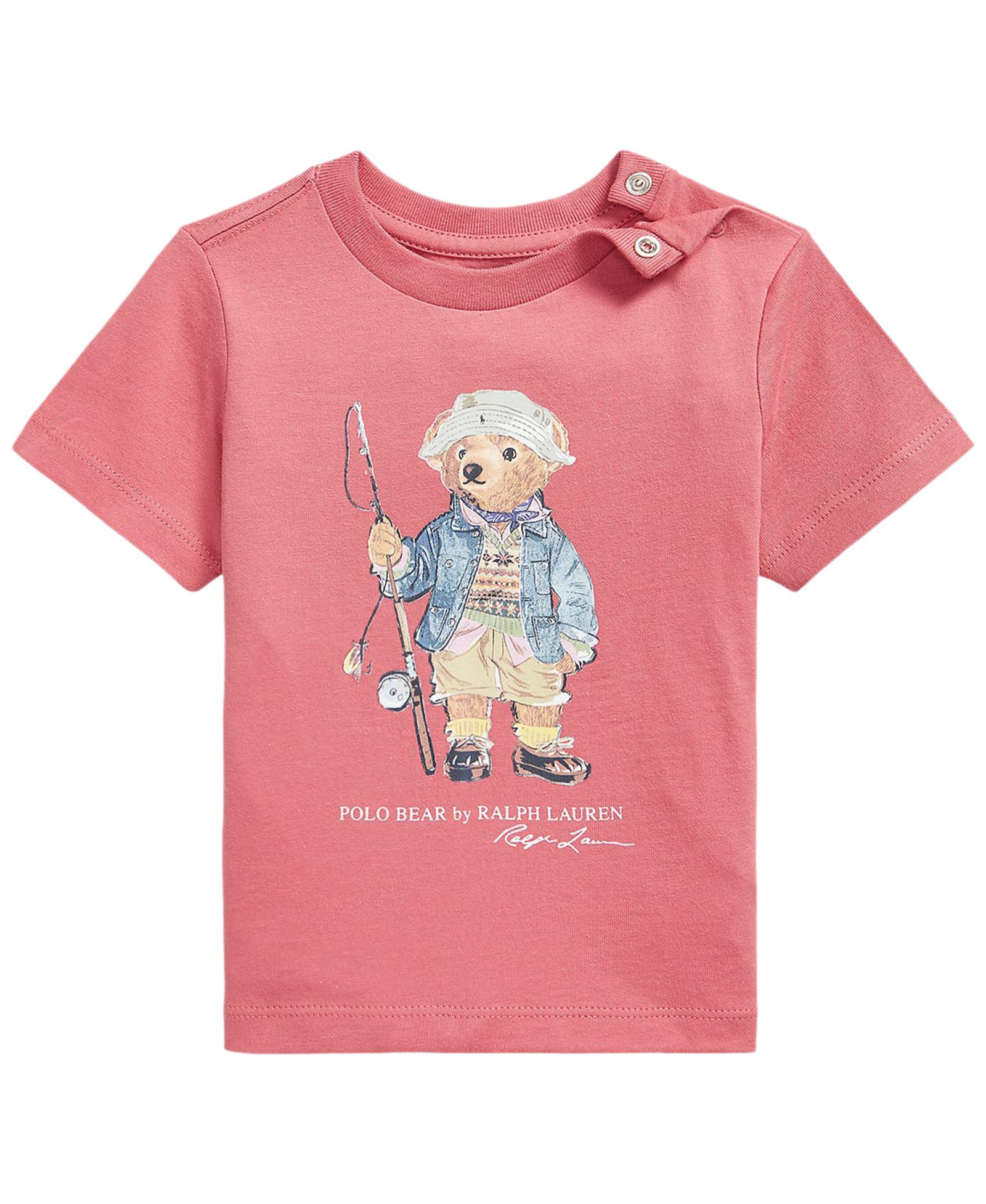 Детская футболка Polo Ralph Lauren Baby Boys' Polo Bear Short-Sleeve